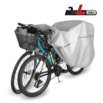 Профессиональный КРУГЛОГОДНЫЙ чехол для ДВУХ ВЕЛОСИПЕДОВ L