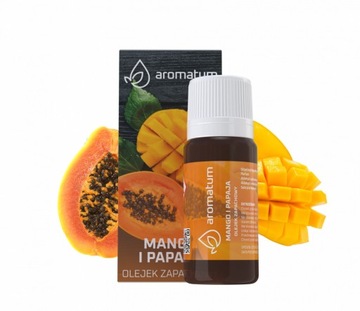 OLEJEK ZAPACHOWY 12ML MANGO PAPAJA DO ŚWIEC WOSKU