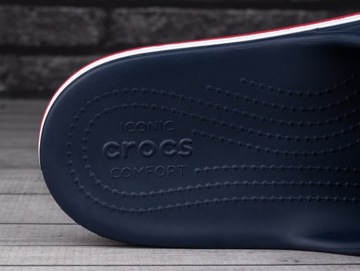 Мужские сабо Crocs CROCBAND NAVY WHITE RED