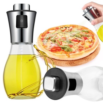 РАСПЫЛИТЕЛЬ МАСЛЯНЫЙ РАСПЫЛИТЕЛЬ УКСУС ДОЗАТОР СТЕКЛО 200 МЛ