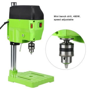 Mini wiertarka stołowa stojak stół DIY metalowa