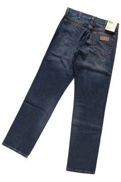 Męskie spodnie jeansowe proste Wrangler TEXAS W35 L34