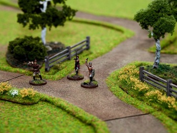 Т-образный перекресток модульной дороги из гравия