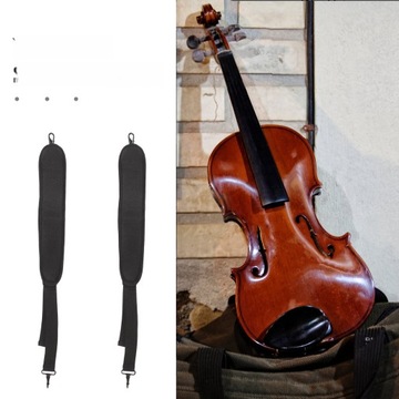 2 SZT. PASKI DO ETUI NA INSTRUMENTY WYŚCIÓŁKOWANE PASEK NA RAMIĘ PASEK DO PLECAKA BAGAŻOWEGO REP