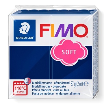 Modelina FIMO soft 57g - 35 granatowy