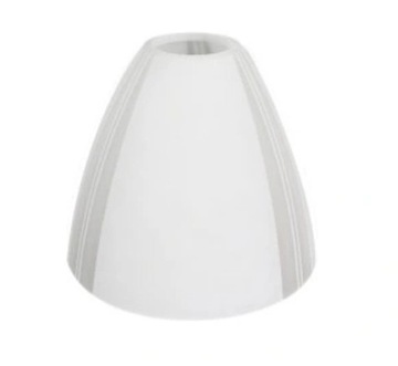 KLOSZ DO LAMP E27 SZKLANY MAT BIAŁY KUBEK GWIAZDA11