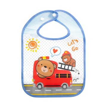 śliniak BOCIOLAND STRAŻ z kieszonką