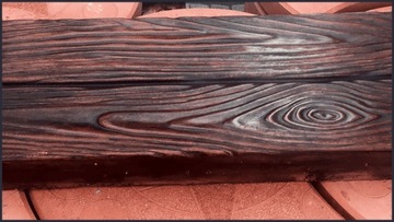 Доска имитация дерева 75х25х6 см Коричневый 2