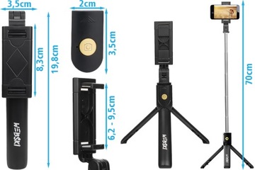 ТЕЛЕФОН ШТАТИВ ДЛЯ ВИДЕОЗАПИСИ СТИЛЬ ДЛЯ СЕЛФИ ФОТОПАЛКА