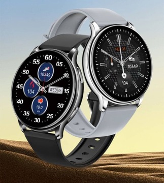 SMARTWATCH ЖЕНСКИЕ СЕРЕБРЯНЫЕ ЧАСЫ НА БРАСЛЕТЕ SMARTBAND J. POLISH TALKS