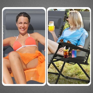 СТУЛ ДЛЯ САДОВОЙ ПЛЯЖНОЙ ТЕРРАСЫ СТУЛ СТУЛ ДЛЯ САДОВОЙ ТЕРРАСЫ СЕРЫЙ 173см