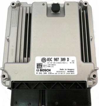 ECU VW PASSAT B7 1.4 MED17.1 03C907309D 0261S06338