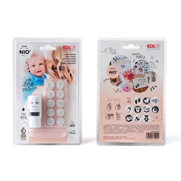 pieczątka LITTLE NIO WITAJ NA ŚWIECIE stempel