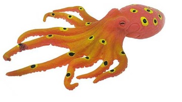 Ośmiornica z groszkiem 18cm