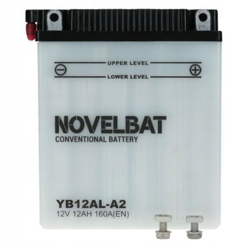 AKUMULATOR NOVELBAT YB12AL-A2 12Ah 160A