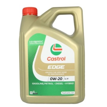 Olej silnikowy 0W20 CASTROL LL IV 4L