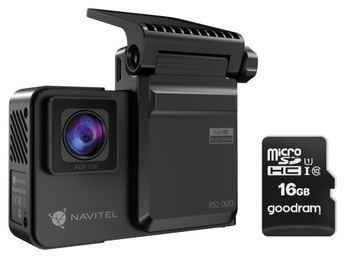 Wideorejestrator Navitel RS2 DUO + karta 16 GB
