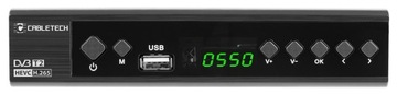 Декодер DVB-T2 H.265 HEVC Тюнер цифрового наземного телевидения Cabletech