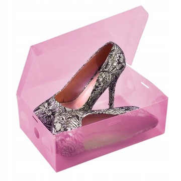 ORGANIZER PUDEŁKO NA BUTY OBUWIE POJEMNIK DO BUTÓW