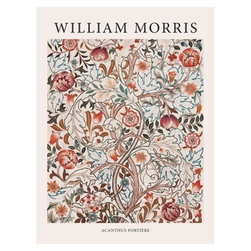 Plakat 30x40 William Morris Acanthus Portiere