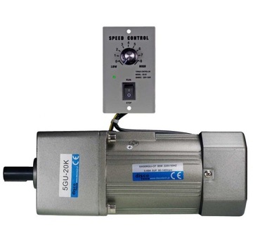 Motoreduktor z regulatorem obrotów 5-62obr/min 90W
