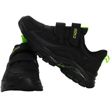 BUTY SPORTOWE DZIECIĘCE SNEAKERSY RZEPY CHŁOPIĘCE