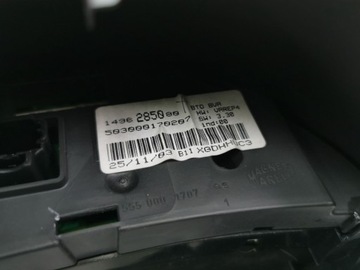 CITROEN C8 2004 PŘÍSTROJOVÁ DESKA / TACHOMETR