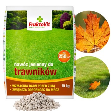 FRUKTOVIT JESIENNY NAWÓZ DO TRAWY TRAWNIKA 10KG