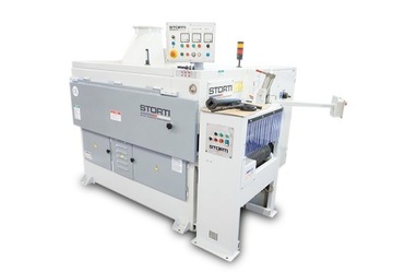 WIELOPIŁA GĄSIENICOWA 2-WAŁOWA PILARKA WIELOPIŁOWA STORTI MULTIBI 2x55kW