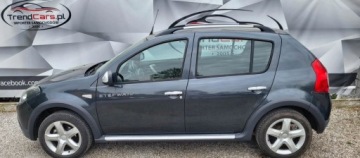 Dacia Sandero I Hatchback 5d 1.6 MPI 87KM 2009 Dacia Sandero Stepway 1.6 87 KM I rej 2010 r. Navi bezwypadkowa serwisowa, zdjęcie 4