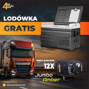 SKYLED JUMBO AMBER ПОЛНОСТЬЮ СВЕТОДИОДНАЯ ФАРА 10 ДЮЙМОВ (100 Вт, ДВОЙНЫЕ ПОЗИЦИИ R112)