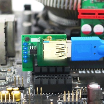 Плата расширения PCI-E 1X–16X PCI-E RISER
