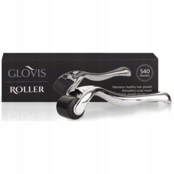 GLOVIS Roller Массажер 0.5 для роста и уплотнения волос и бороды Derma Roller
