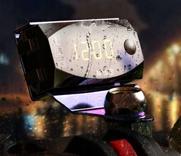 Мотоцикл 3в1 Вольтметр, Часы, Термометр 6В-30В