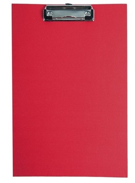 Deska na dokumenty Clipboard D.RECT A4 czerwona