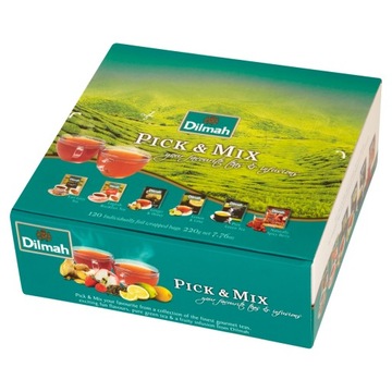 Herbata DILMAH PICK`N`MIX zestaw 120t 6 smaków