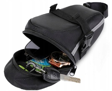 СУМКА ДЛЯ ВЕЛОСИПЕДА ПОД СИДЕНЬЕМ СУМКА ДЛЯ ВЕЛОСИПЕДА Водонепроницаемый ЧЕХОЛ 1,7 Л ЗАДНИЙ