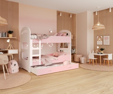 Кровать двухъярусная 190х80 матрас DOMINIK