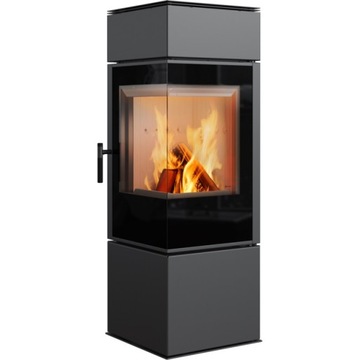 Piec stalowy koza z domykaniem THOR fi 150 8 kW
