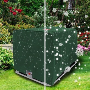 БРЕЗЕНТ ДЛЯ БАКА ДЛЯ ДОЖДЕВОЙ ВОДЫ КРЫШКА MAUZER 1000L IBC НОВАЯ