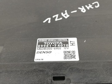 89981-F4070 JINÉ MODUL 1.8 HYBRID ZYX10 90 2020 TOYOTA C-HR (_X1_)