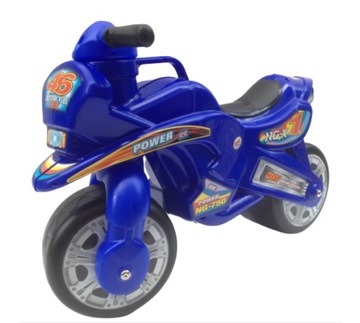 Моторизованный велосипед-беговел. Моторизованный толкатель.