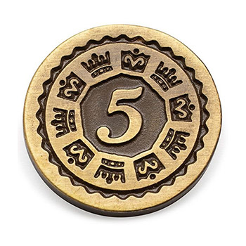 НАБОР ИЗ 58 ЗАМЕННЫХ МОНЕТ ДЛЯ ИГРЫ МАРАКАЙБО