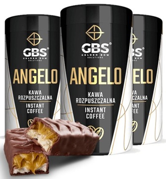 Kawa GBS ANGELO 3pack BATON KARMELOWO-CIASTECZKOWY