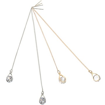 2 PARY KOLCZYKÓW NA ŁAŃCUSZKU KOLCZYKI Z frędzlami