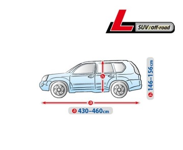 Чехол для внедорожника/внедорожника BASIC GARAGE L