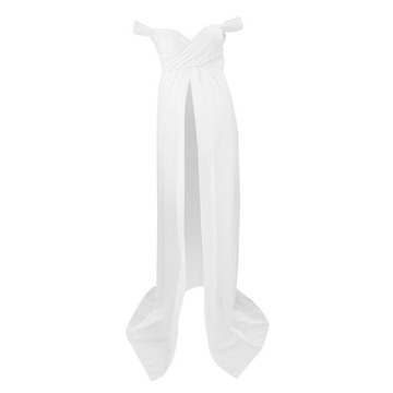Fotografia ciążowa Off Shoulder Long