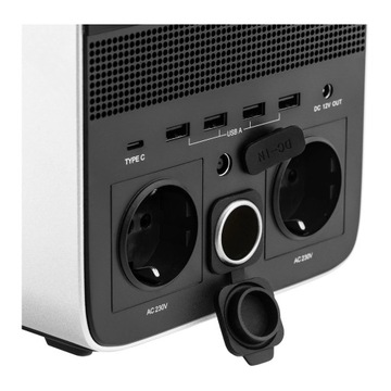 Портативная электростанция USB 1,4 кВт, 1400 Вт, 20 Ач, 12 В постоянного тока, 100–230 В переменного тока