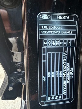 Ford Fiesta VIII Hatchback 3d 1.0 EcoBoost 125KM 2018 Ford Fiesta 1.0 Ecoboost Titanium, zdjęcie 10