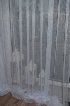 Штора по метрам турецкая маркизет RASHEL сетка 330 мороз LHS